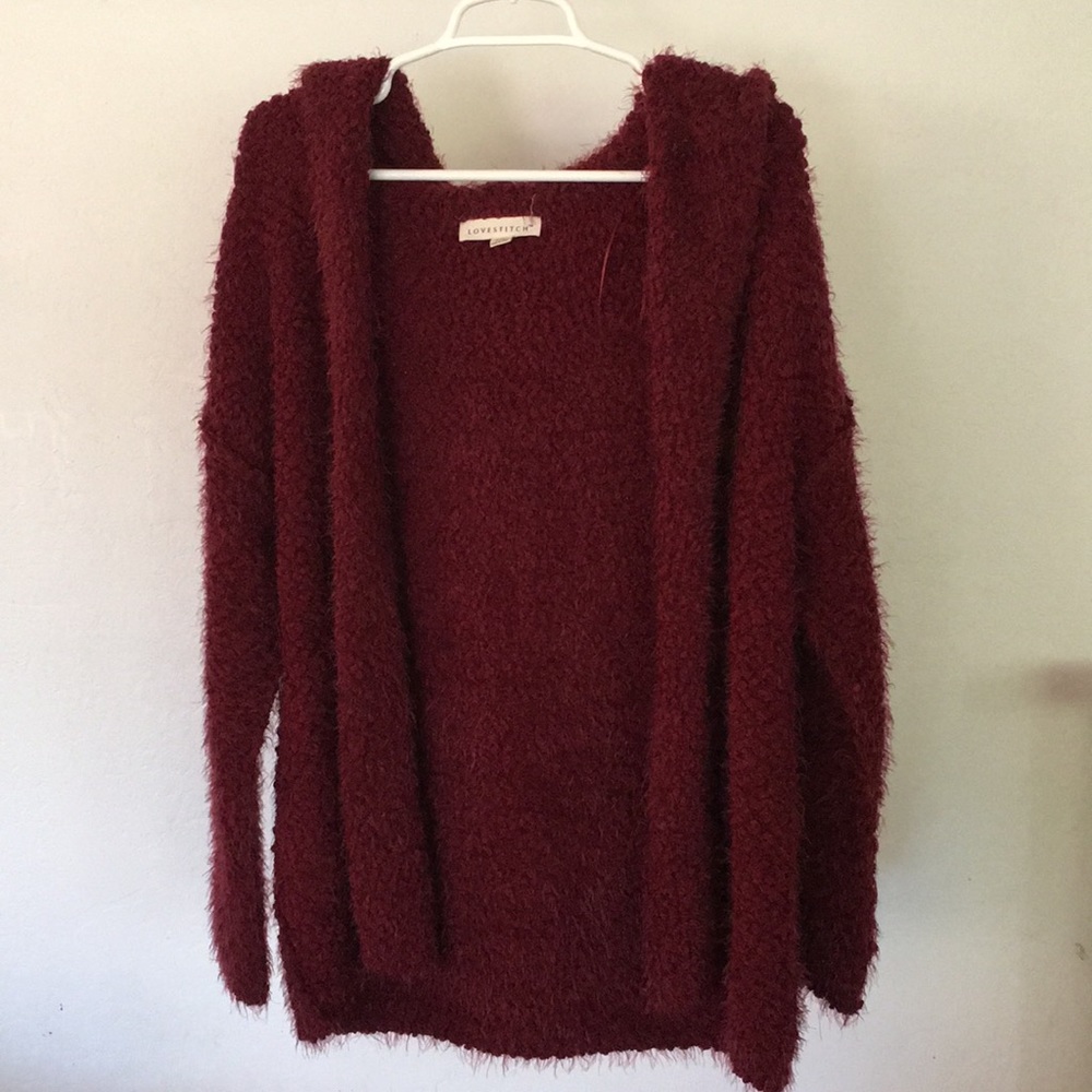 Hooded cardigan sweater from Vicidolls!